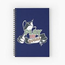 Play like Bugha Spiral Notebook