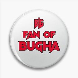 Bugha fan sticker Pin