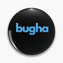 Bugha with blue, cold color Pin