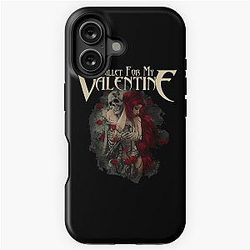 Bala para o meu Valentim crânio olhos vermelhos iPhone caso difícil