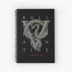 Bullet For My Valentine V for Venom  Spiral Notebook