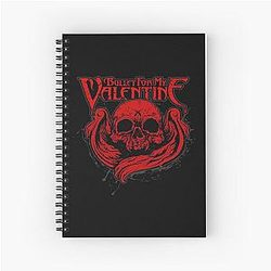 Todas estas coisas eu odeio Valentine Spiral Notebook