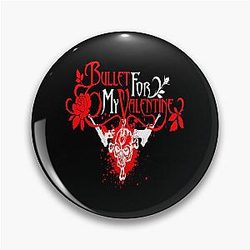 logo bullet for my valentine band Pin