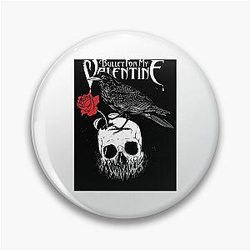 Presentes para homens Fens Logo Bullet para meu Valentine Cool Graphic Pino Presente