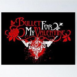 best selling logo heavy metal band bullet for my valentine Poster