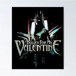 Scream Aim Fire  For My Valentine Gift Fan Poster