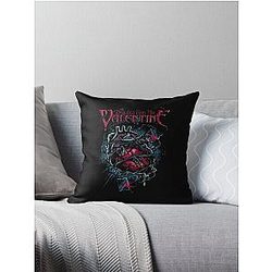 Música Vintage Retro Bullet Para Meu Valentim Caveira Olhos Vermelhos Suarshirt Amor você fãs jogar travesseiro