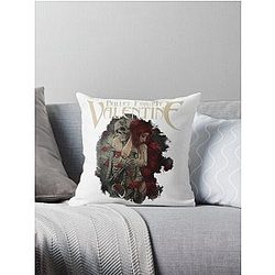 Bullet For My Valentine Skull Red Eyes Sweatshirt Throw Pillow