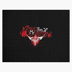 best selling logo heavy metal band bullet for my valentine Jigsaw Puzzle