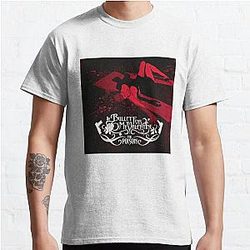 Uk Bullet para o meu namorado o veneno duro rock punk rock clássico t-shirt