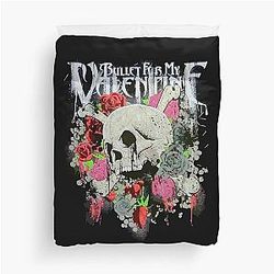 Bullet for My Valentine Caveira e Rosas Gift Homens Capa Duvet