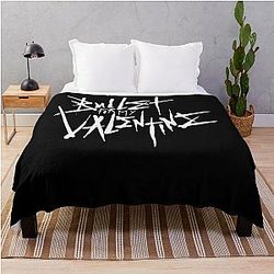 HD Music Bullet-For-My-Valentine Video  Throw Blanket