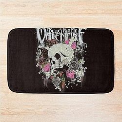 Bullet for My Valentine Skull and Roses Bath Mat