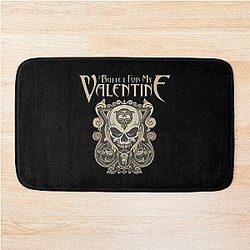 Bullet para o meu Valentine Design Retro Wave Bath Mat
