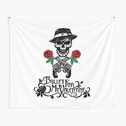 Vintage Photograp Bullet For My Valentine Illustration Idol Gifts Tapestry