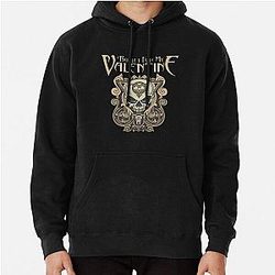 Bullet para o meu Valentine Design Retro Onda Pullover Hoodie