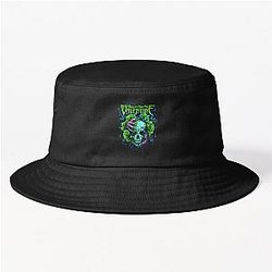 Vintage Retro Bones Valentine Green Gifts Best Men Bucket Hat