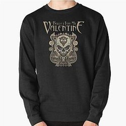 Bala para o meu Valentine Design Retro Pullover Pullover camisola