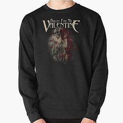 Bala para o meu Valentim Caveira olhos vermelhos camisola Pullover camisola