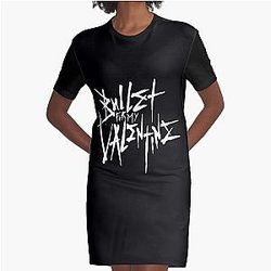 Day Gift For Hd Music Bullet For My Valentine Video Funny Graphic Gifts Graphic T-Shirt Dress