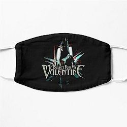 Scream apontar fogo para o meu fã de presente Valentine máscara plana