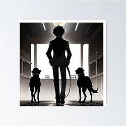 of Dazai Osamu Stray Dogs Poster