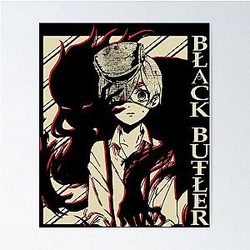 Black butler SebastianCiel Poster