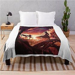 SOUKOKU Osamu Dazai Anime Directed By Takuya Igarashi Throw Blanket