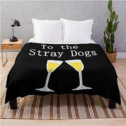 To the Stray Dogs  Throw Blanket