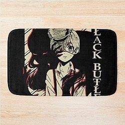 Black butler SebastianCiel Bath Mat