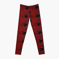 Black fire Leggings