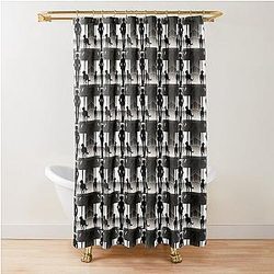 of Dazai Osamu Stray Dogs Shower Curtain