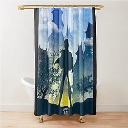 Ranpo 乱歩 - Bungou Stray Dogs Shower Curtain