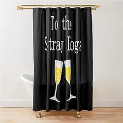 To the Stray Dogs  Shower Curtain