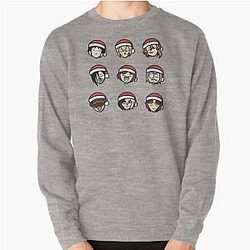 Bungou Stray Dogs - Christmas Party! - Port Mafia Pullover Sweatshirt