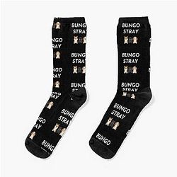 Funny Bongo Stray real Dogs For Women  Who  Loves Osamu Dazai Anime Socks