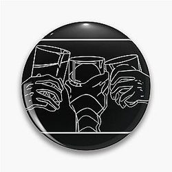 to the stray dogs (white) Pin