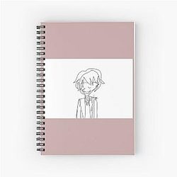 paint dazai Spiral Notebook