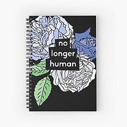 bsd noryohana dazai ver. Spiral Notebook