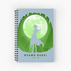Armed Detective Agency Join Forces Osamu Dazai Vintage Spiral Notebook