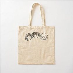 wan! akutagawa dazai atsushi drawn by kyoka Sticker Cotton Tote Bag