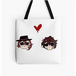 Dazai and chuuya All Over Print Tote Bag