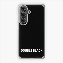 Double Black Samsung Galaxy Soft Case