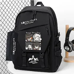 Bungou Stray Dogs Anime Cute Student Backpack