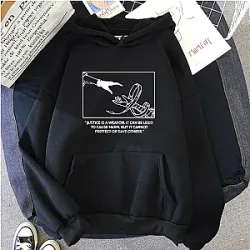 Anime Bungou Stray Dogs Soukoku Justice Is A Weapon Hoodies