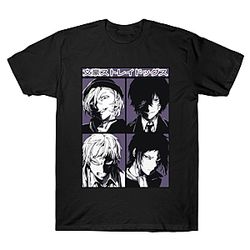 Armed Detective Agency Anime NTAN0304 Bungou Stray Dogs Shirts