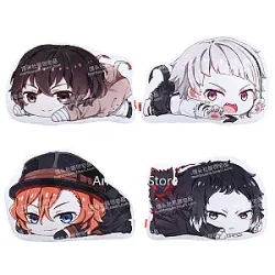Anime Bungo Stray Dogs Dazai Osamu Nakahara Chuya Cosplay Doll Stuffed Pillow Toy