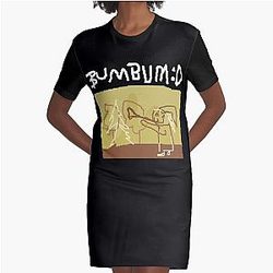 Spurdo Graphic T-Shirt Kleid
