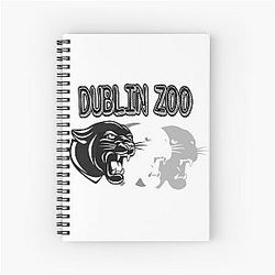 Dublin Zoo busy Philipps shark tank shirts Black Cats Mafia Notebook