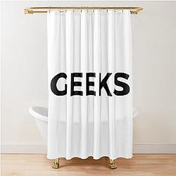 Busy Philipps Geeks Shower Curtain